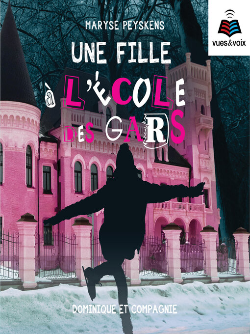 Cover image for Une fille à l'école des gars